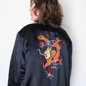 Hand Embroidered San Francisco Bomber Jacket
